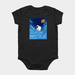 Discrete Space Baby Bodysuit